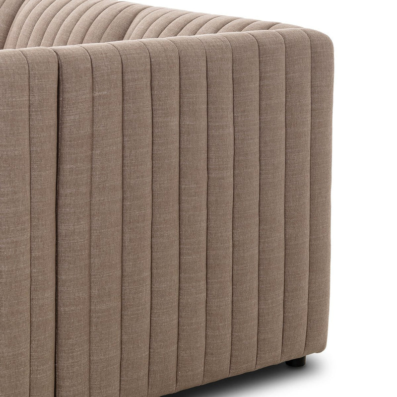 Augustine Dining Banquette, U Shape - Crypton Nomad Taupe