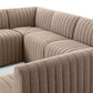 Augustine Dining Banquette, U Shape - Crypton Nomad Taupe