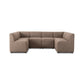 Augustine Dining Banquette, U Shape - Crypton Nomad Taupe