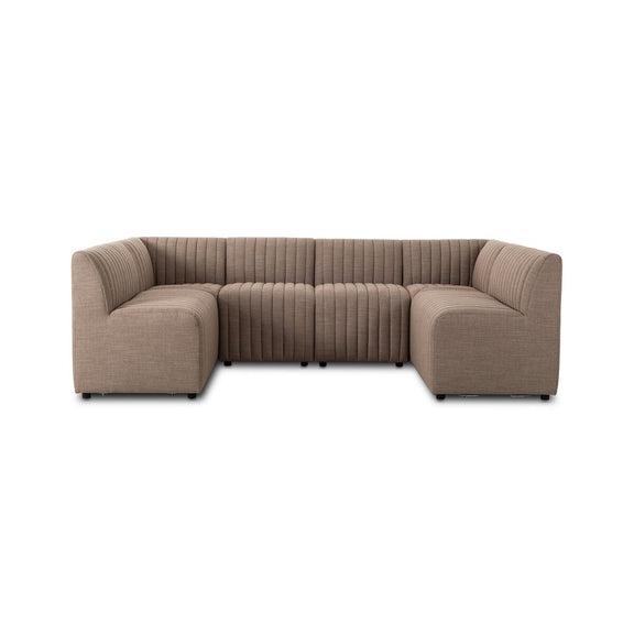 Augustine Dining Banquette, U Shape - Crypton Nomad Taupe