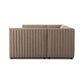 Augustine Dining Banquette, U Shape - Crypton Nomad Taupe