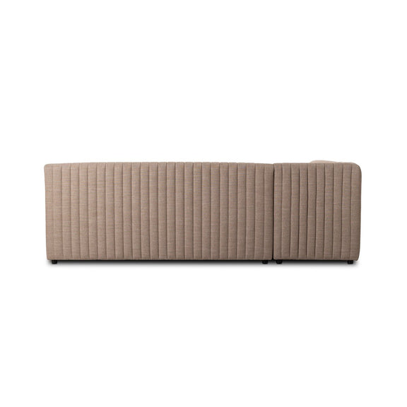 Augustine Dining Banquette, L-Shape - Crypton Nomad Taupe