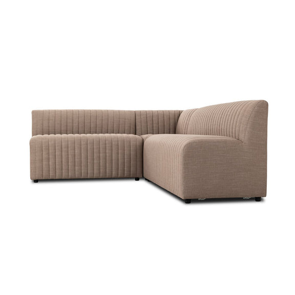 Augustine Dining Banquette, L-Shape - Crypton Nomad Taupe
