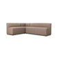 Augustine Dining Banquette, L-Shape - Crypton Nomad Taupe