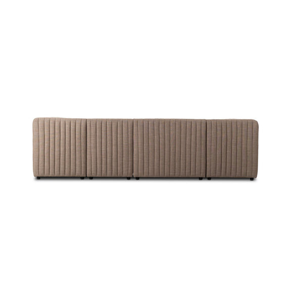Augustine Dining Banquette, U Shape - Crypton Nomad Taupe