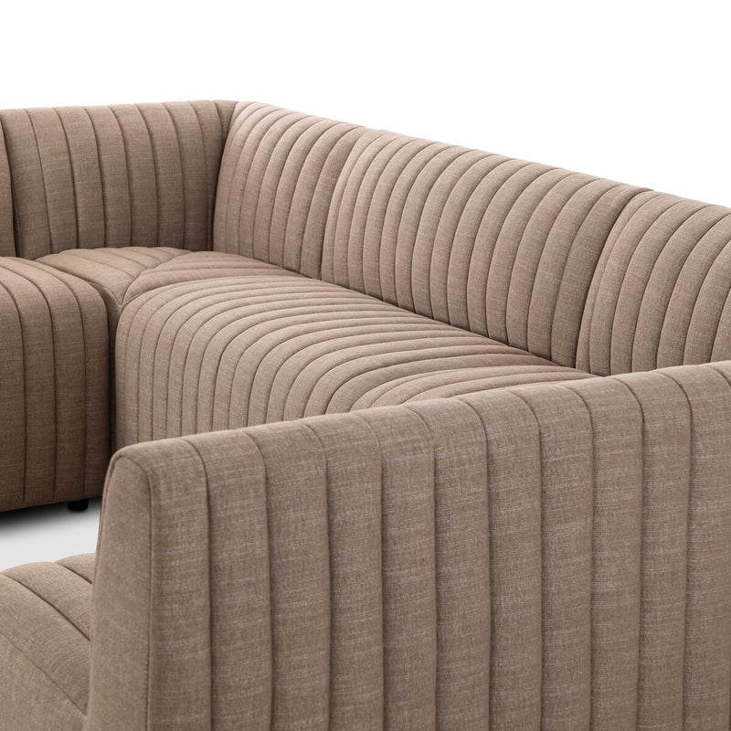 Augustine Dining Banquette, U Shape - Crypton Nomad Taupe