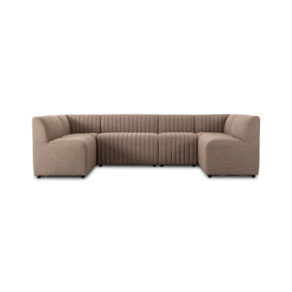 Augustine Dining Banquette, U Shape - Crypton Nomad Taupe