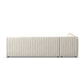 Augustine Dining Banquette, L-Shape - Capri Oatmeal