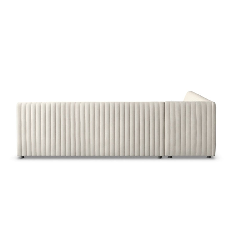Augustine Dining Banquette, L-Shape - Capri Oatmeal