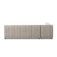 Augustine Dining Banquette, L-Shape - Orly Natural