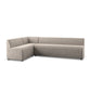 Augustine Dining Banquette, L-Shape - Orly Natural