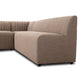 Augustine Dining Banquette, L-Shape - Crypton Nomad Taupe