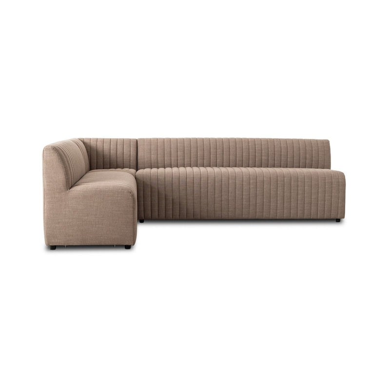 Augustine Dining Banquette, L-Shape - Crypton Nomad Taupe