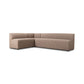 Augustine Dining Banquette, L-Shape - Crypton Nomad Taupe