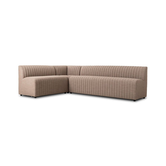 Augustine Dining Banquette, L-Shape - Crypton Nomad Taupe