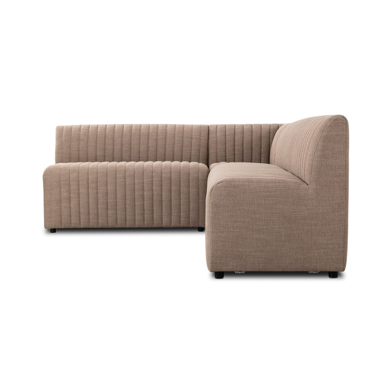 Augustine Dining Banquette, L-Shape - Crypton Nomad Taupe