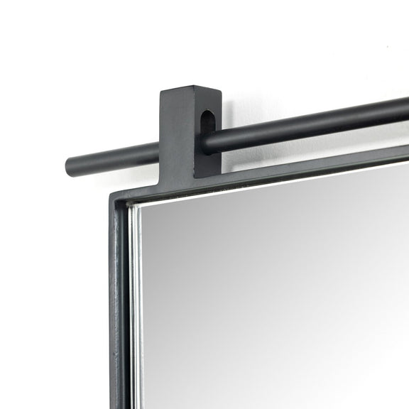 Chico Small Arch Mirror - Antique Iron