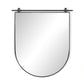 Chico Small Arch Mirror - Antique Iron