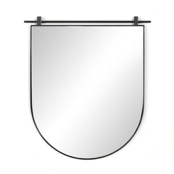 Chico Small Arch Mirror - Antique Iron
