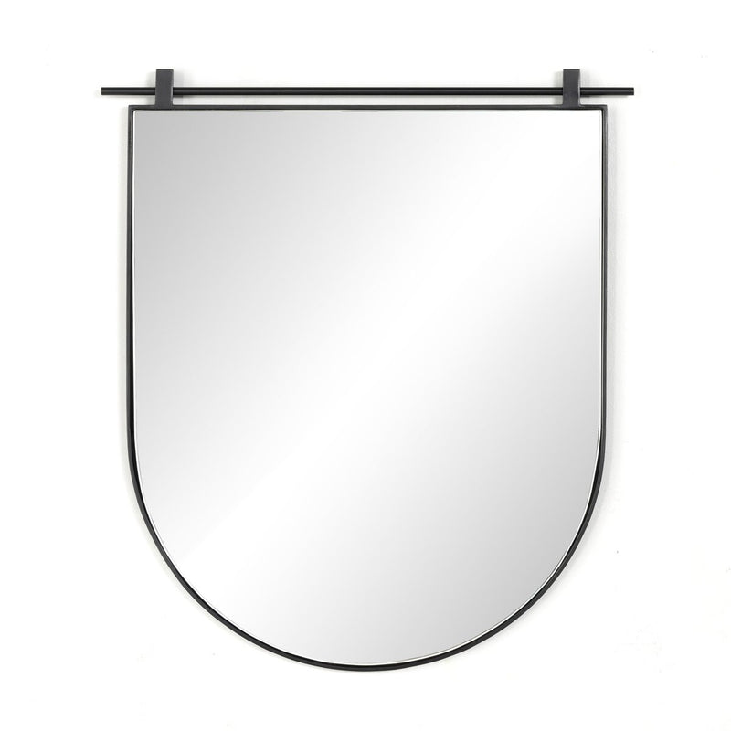 Chico Small Arch Mirror - Antique Iron