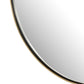 Chico Small Arch Mirror - Antique Brass
