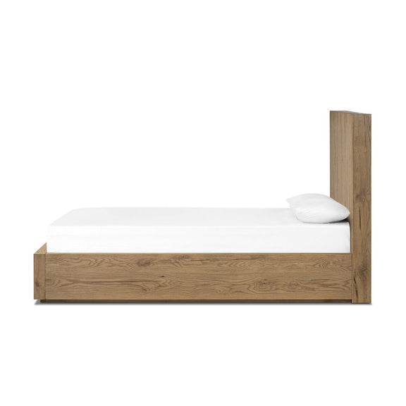 Leo Bed - Rustic Light Natural Oak