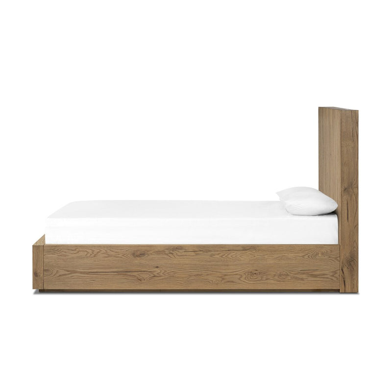 Leo Bed - Rustic Light Natural Oak