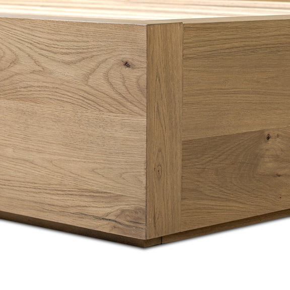 Leo Bed - Rustic Light Natural Oak