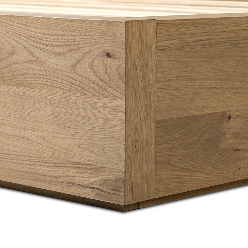 Leo Bed - Rustic Light Natural Oak