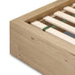 Leo Bed - Rustic Light Natural Oak