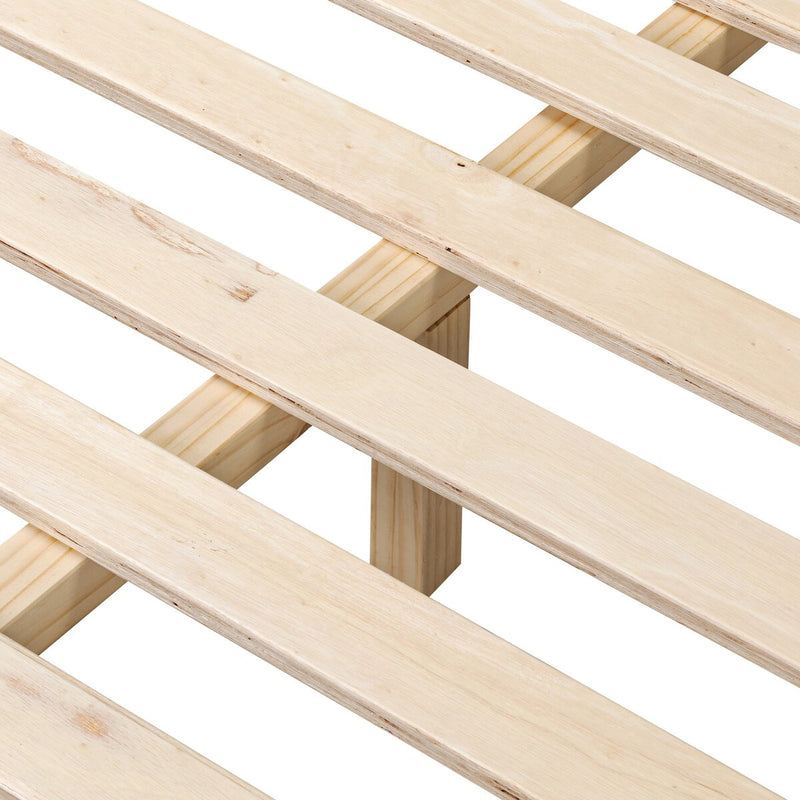 Leo Bed - Rustic Light Natural Oak
