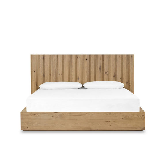 Leo Bed - Rustic Light Natural Oak