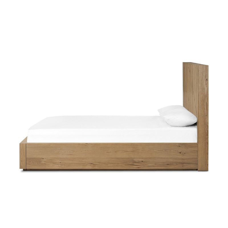 Leo Bed - Rustic Light Natural Oak