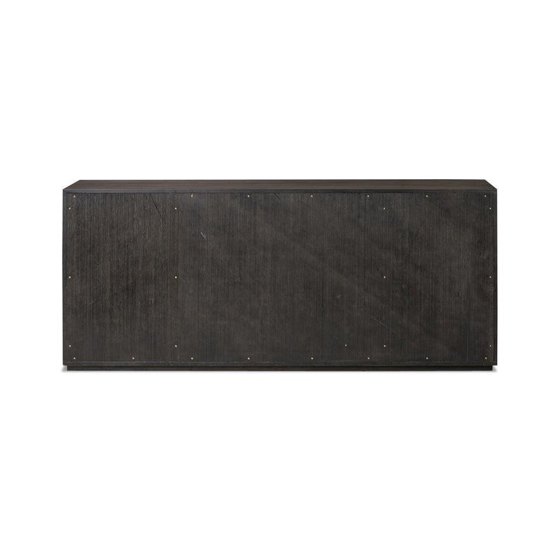 Leo 6 Drawer Dresser - Smoked Black