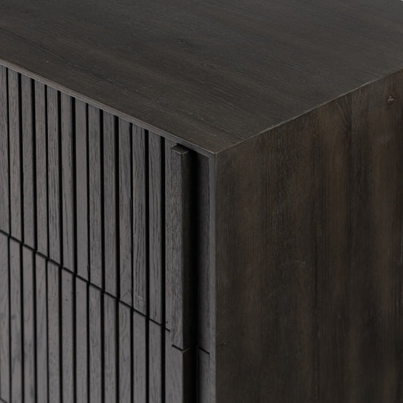 Leo 6 Drawer Dresser - Smoked Black