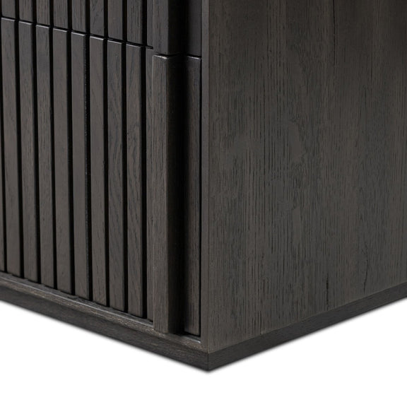 Leo 6 Drawer Dresser - Smoked Black