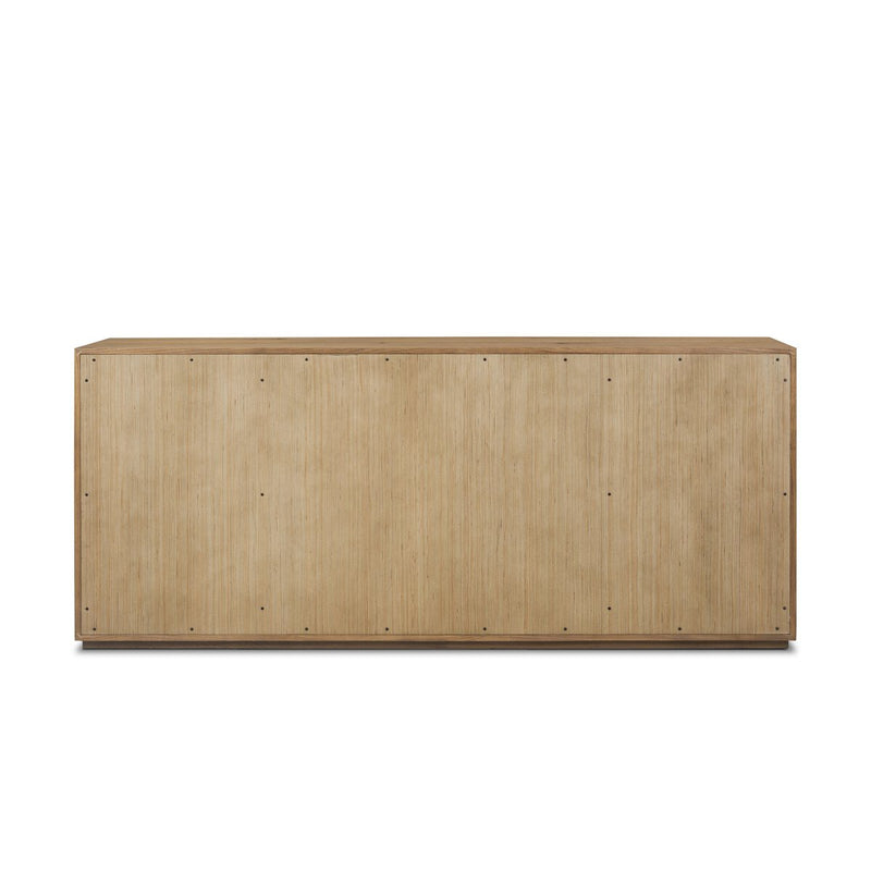 Leo 6 Drawer Dresser - Rustic Light Natural Oak