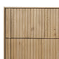 Leo 6 Drawer Dresser - Rustic Light Natural Oak