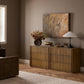 Leo 6 Drawer Dresser - Rustic Light Natural Oak