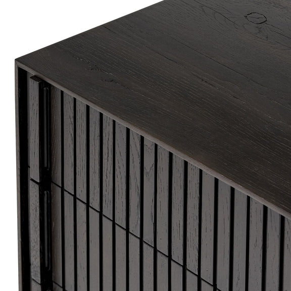 Leo Nightstand - Smoked Black