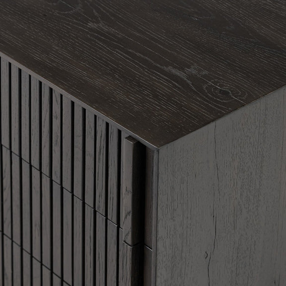 Leo Nightstand - Smoked Black