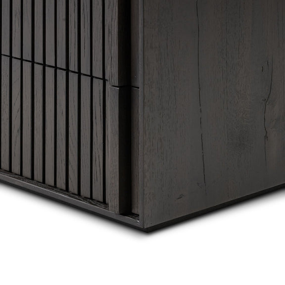 Leo Nightstand - Smoked Black
