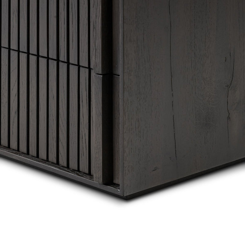 Leo Nightstand - Smoked Black