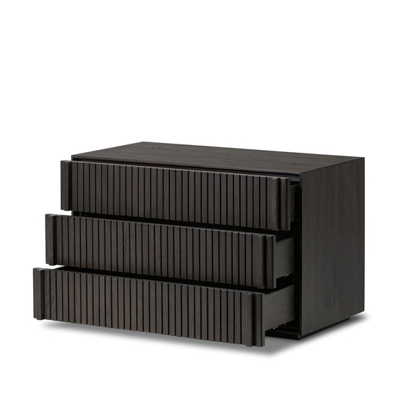 Leo Nightstand - Smoked Black