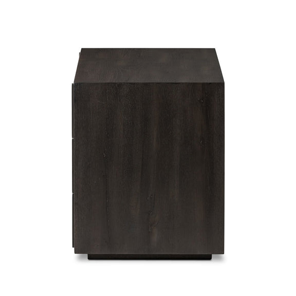 Leo Nightstand - Smoked Black