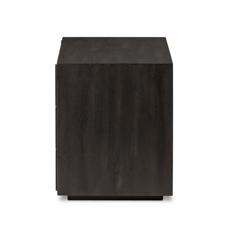 Leo Nightstand - Smoked Black