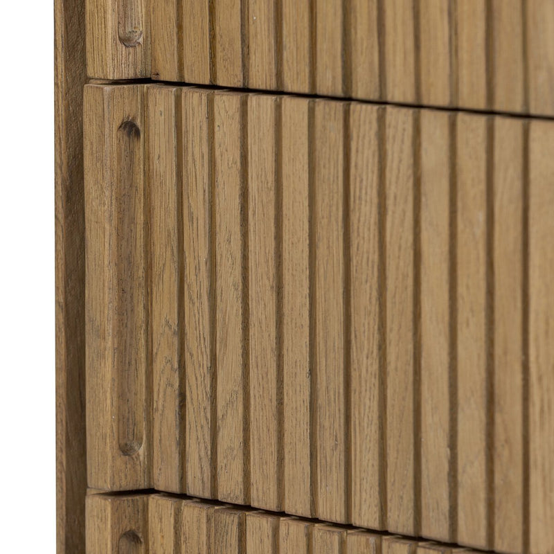 Leo Nightstand - Rustic Light Natural Oak