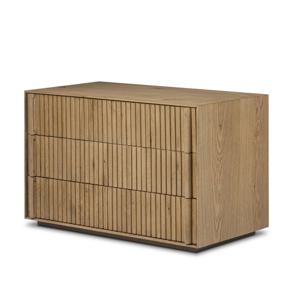 Leo Nightstand - Rustic Light Natural Oak