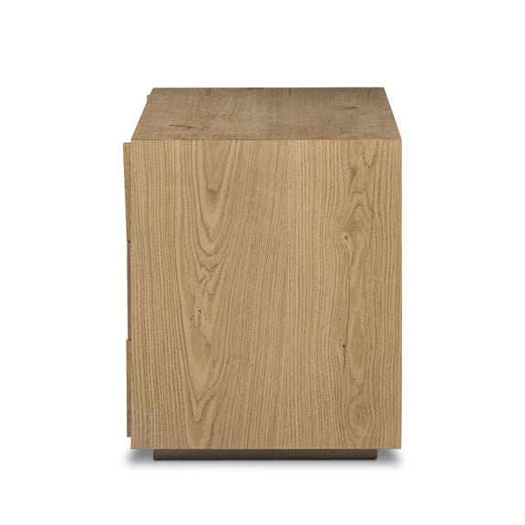 Leo Nightstand - Rustic Light Natural Oak