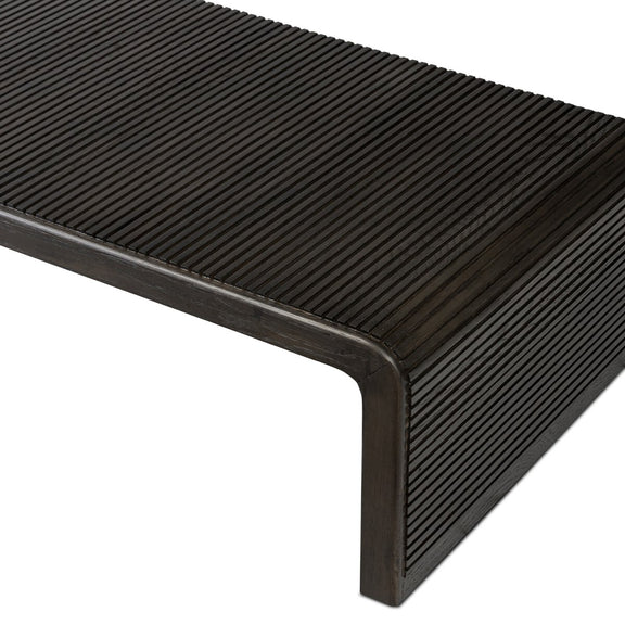 Leo Coffee Table - Smoked Black